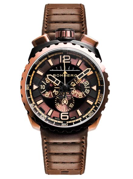 Bomberg BOLT-68 QUARTZ CHRONOGRAPH BS45CHPBRBA.050-2.3 Replica Watch